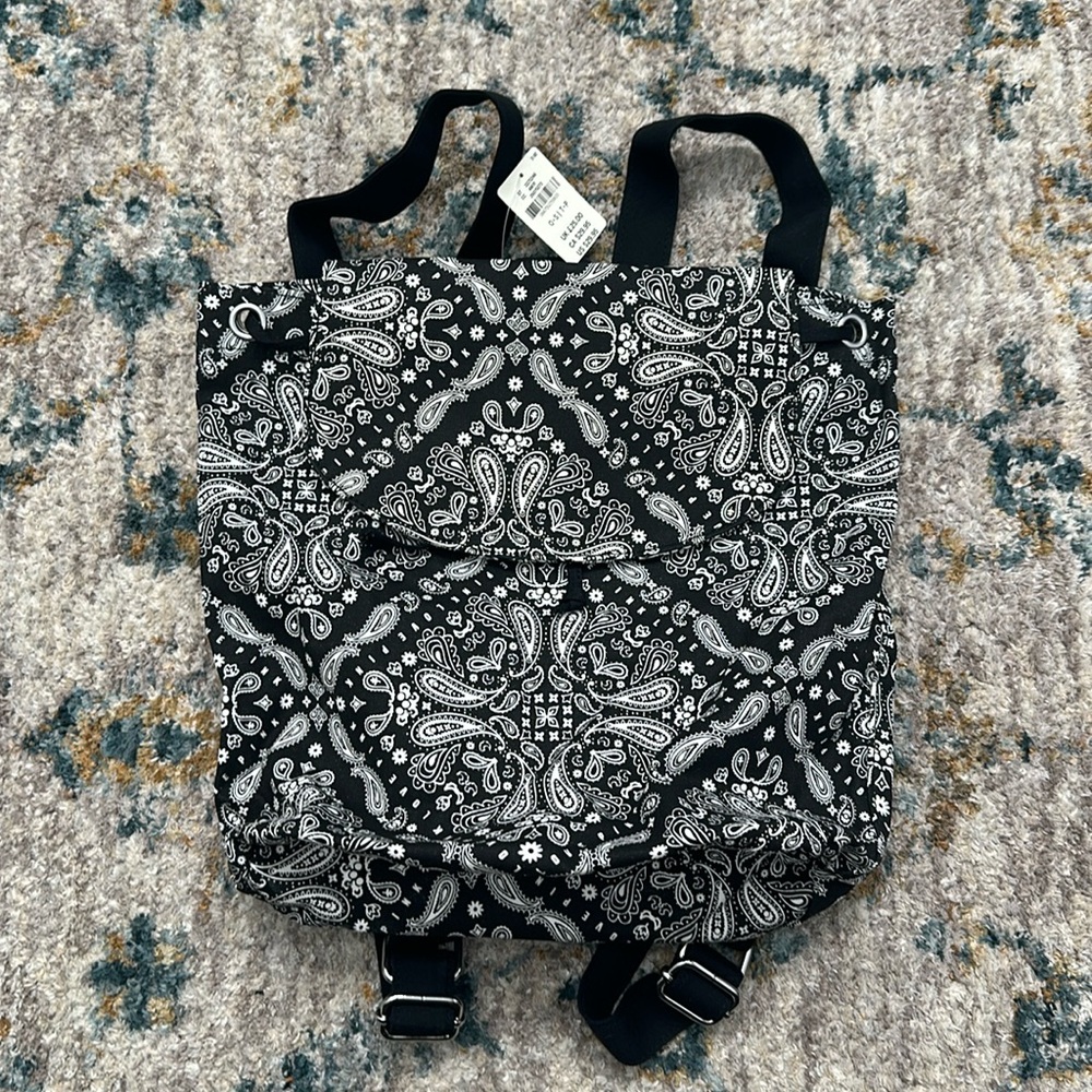 PINK Canvas Backpack